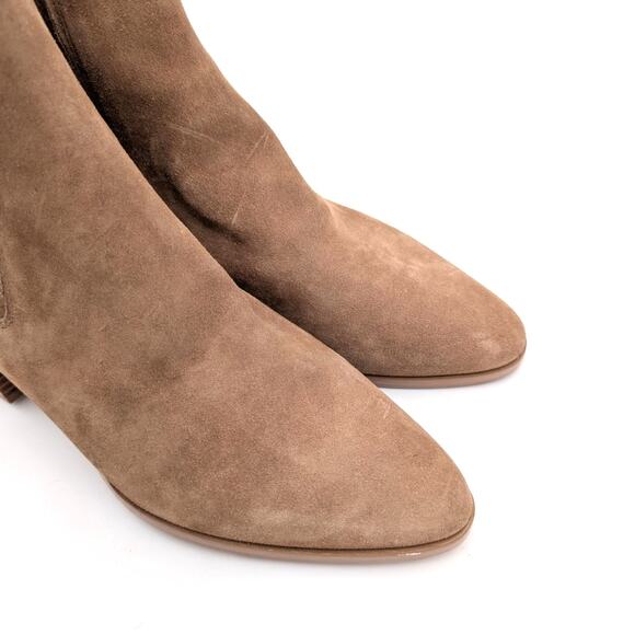 Rag & Bone Rover Suede Chelsea Ankle Boots Women's Tan Size US8.5 EU38.5 - Picture 11 of 12